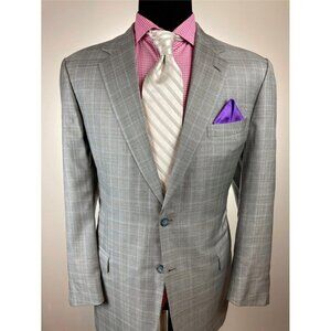 BRIONI 45% Silk Modern 2-Button Sport Jacket 46 L e56